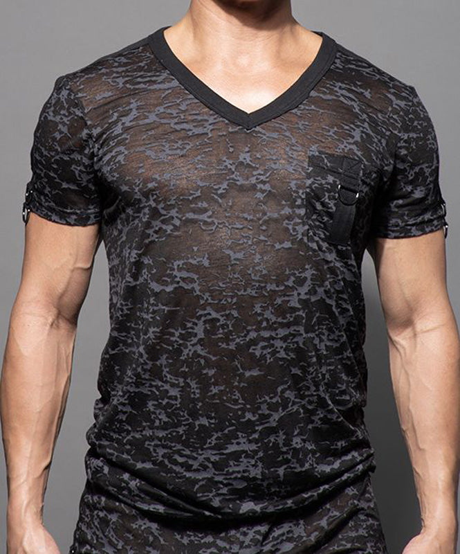 Andrew Christian Military Burnout Tee