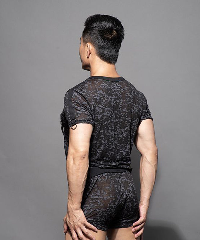 Andrew Christian Military Burnout Tee