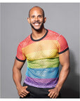 Andrew Christian Pride Mesh Tee