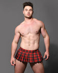 Andrew Christian Unleashed Plaid Skirt