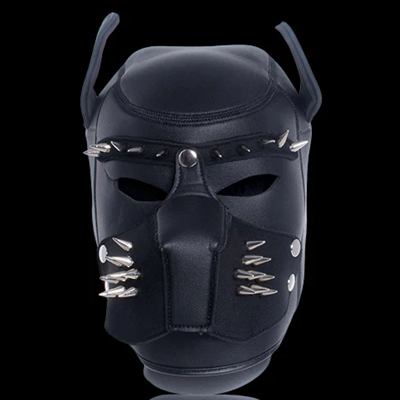 Andrew Christian Trophy Boy Studded Puppy Play Hood