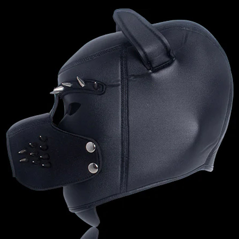 Andrew Christian Trophy Boy Studded Puppy Play Hood