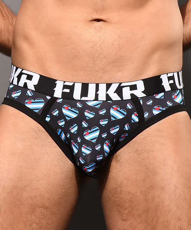 Andrew Christian FUKR Leather Pride Bubble Butt Jock