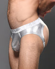 Andrew Christian Andrew Capsule Space - Metallic Bubble Butt Jock