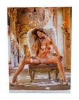 Baci Lingerie Lace And Mesh Thong