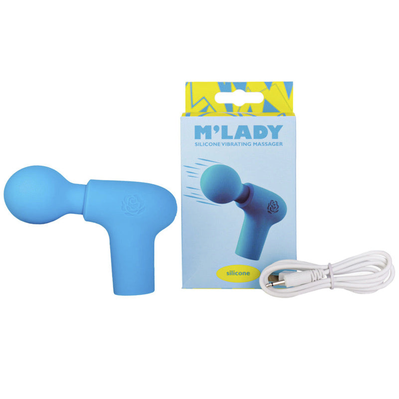 M&#39;Lady Silicone Vibrating Massager