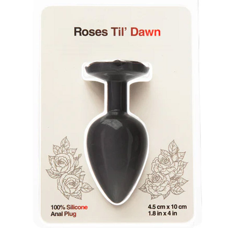 Roses Til`Dawn Silicone Anal Plug