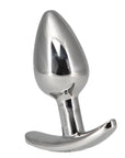 Sneaky Luxurious Stainless Steel Anal Plug With Swarovski Crystal