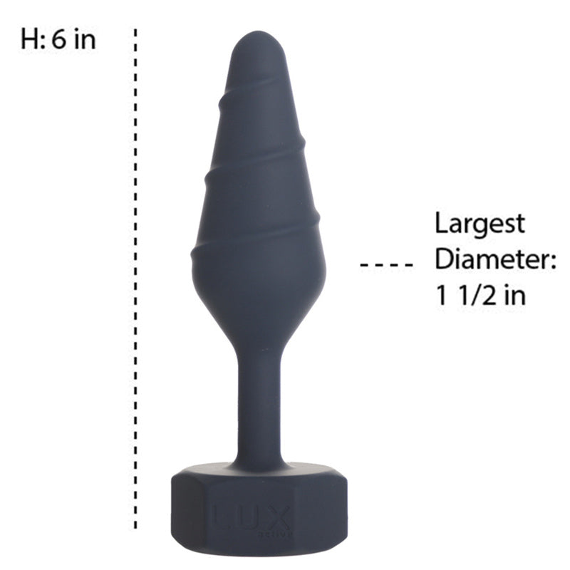Lux Active Twist Silicone Anal Plug