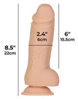 Addiction Roman 8 Inch Girthy Dildo