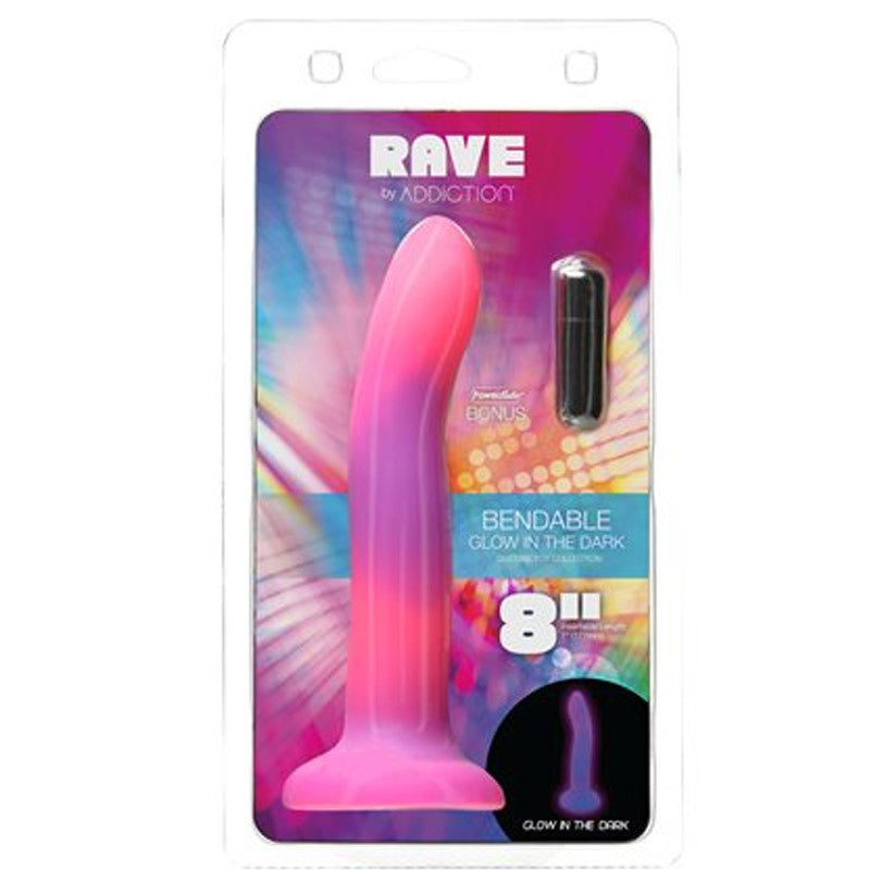 Rave Addiction 8 Inch Dildo