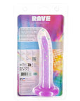 Rave Addiction 8 Inch Purple Confetti Dildo