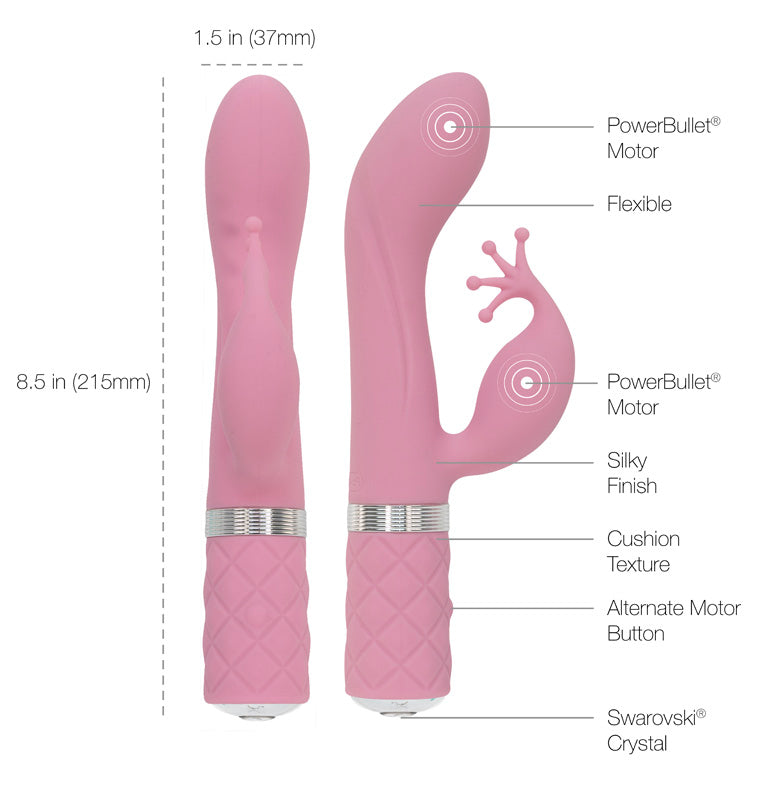 Pillow Talk Kinky Rabbit Vibrator