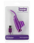 Teasing Tongue With Rechargeable Bullet