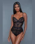 Bettany Bodysuit - Black Size
