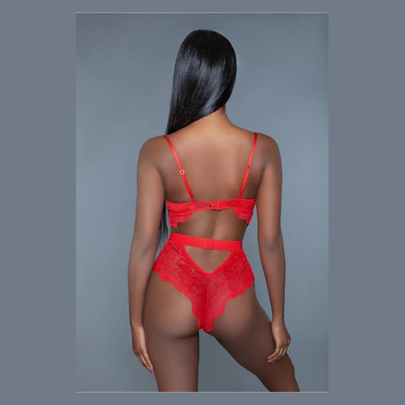 Bettany Bodysuit - Red Size