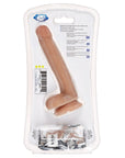 Cloud 9 Novelties Real Touch Dual Density Dildo With Balls