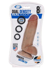 Cloud 9 Novelties Real Touch Dual Density Thick Dildo With Balls