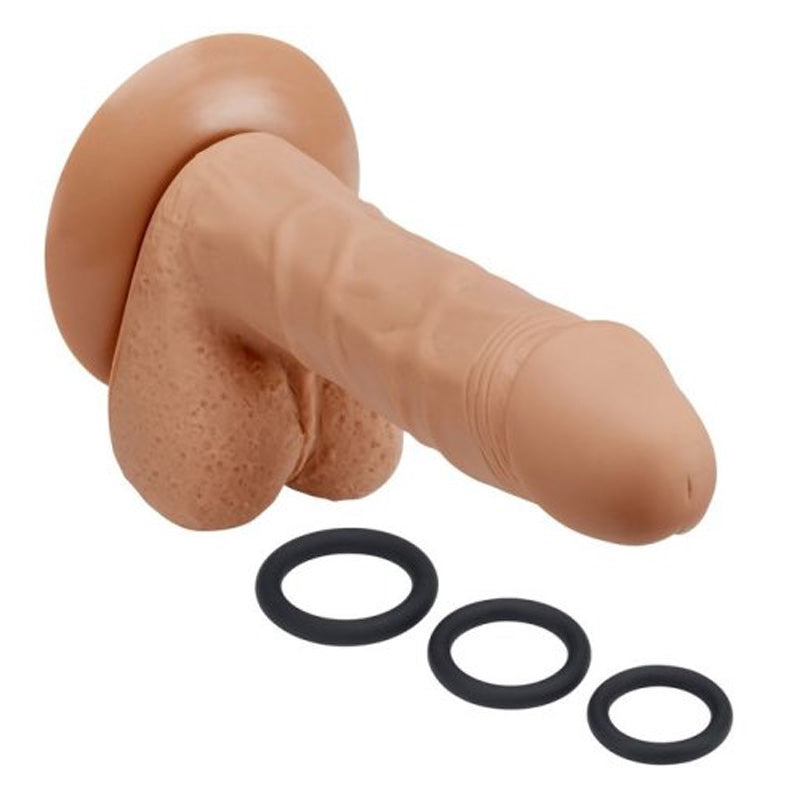 Cloud 9 Novelties Pro Sensual Premium Silicone Dong With 3 C Rings