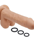 Cloud 9 Novelties Pro Sensual Premium Silicone Dong With 3 C Rings