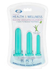 Cloud 9 Novelties Health & Wellness Silicone Anal and Vaginal Dilator Kit