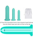 Cloud 9 Novelties Health & Wellness Silicone Anal and Vaginal Dilator Kit