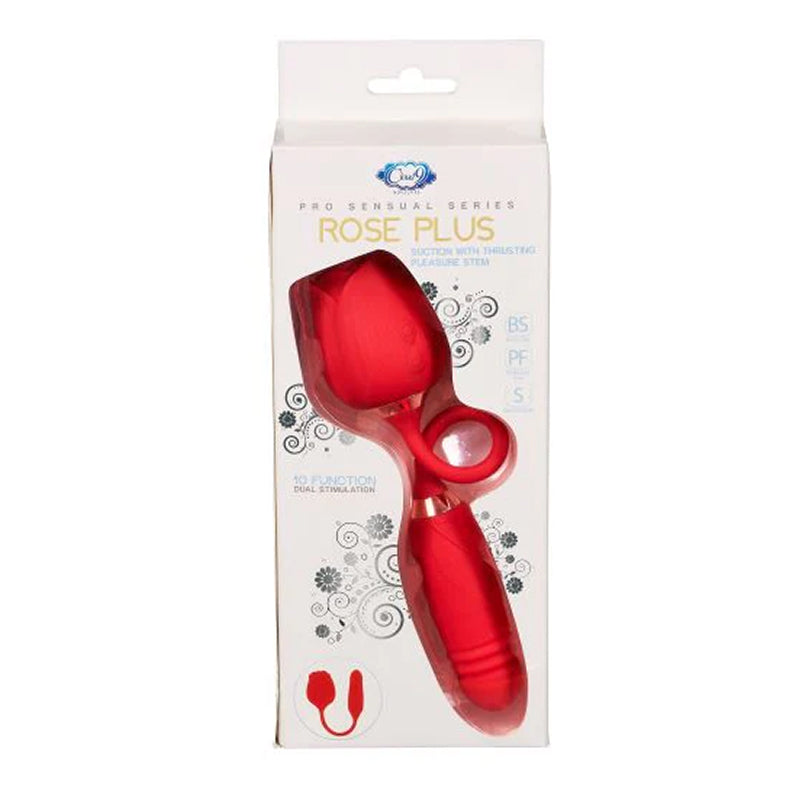 Cloud 9 Novelties Health &amp; Wellness Rose Plus With Thrusting