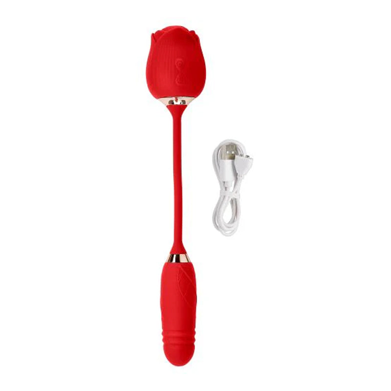 Cloud 9 Novelties Health &amp; Wellness Rose Plus With Thrusting