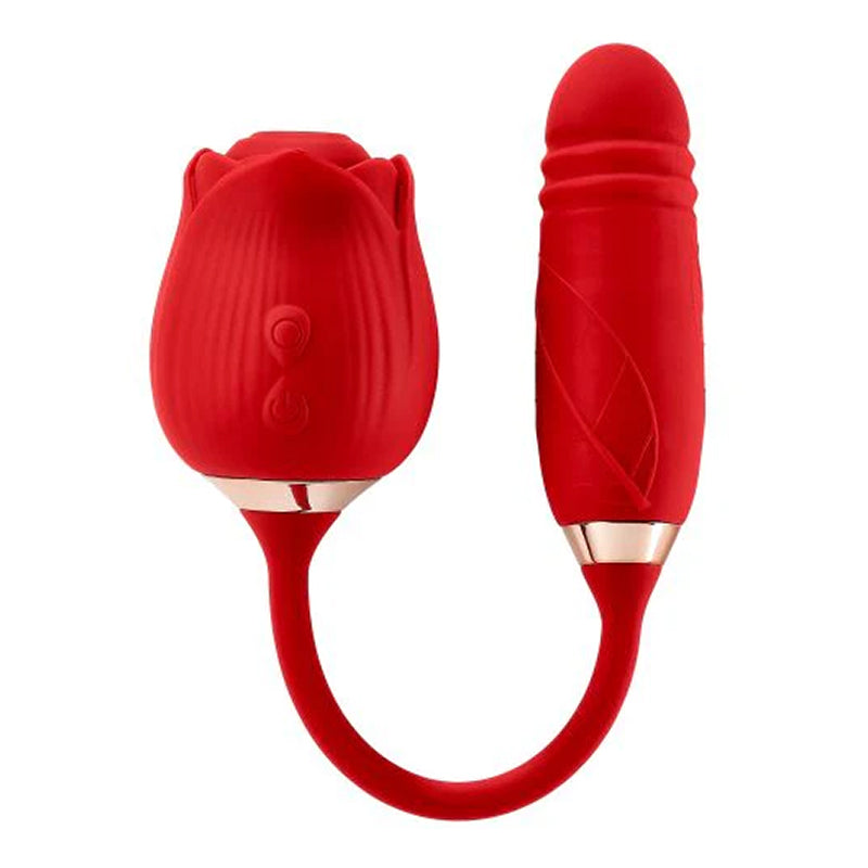 Cloud 9 Novelties Health &amp; Wellness Rose Plus With Thrusting