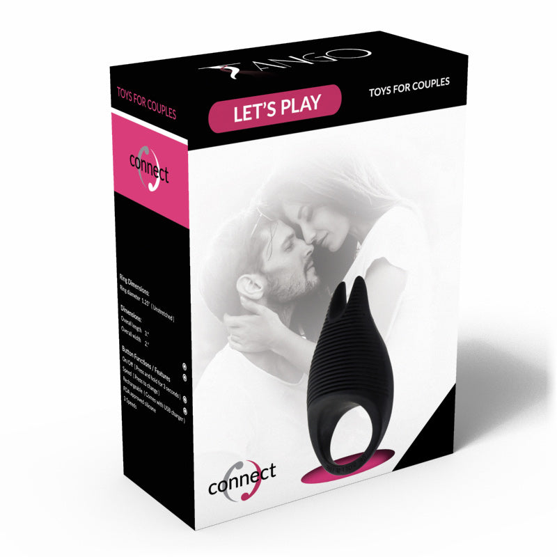Shop Connect Lets Play Rechargeable Vibrating Cock Ring - Love Shop Shop Connect Lets Play Rechargeable Vibrating Cock Ring - Love Shop