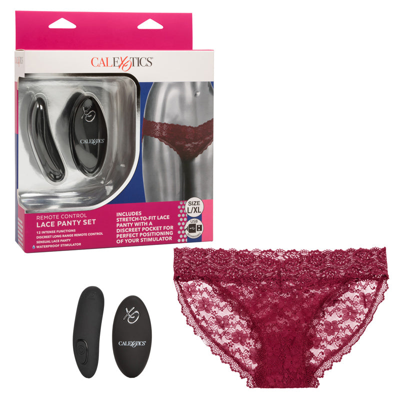 Remote Control Lace Panty Set