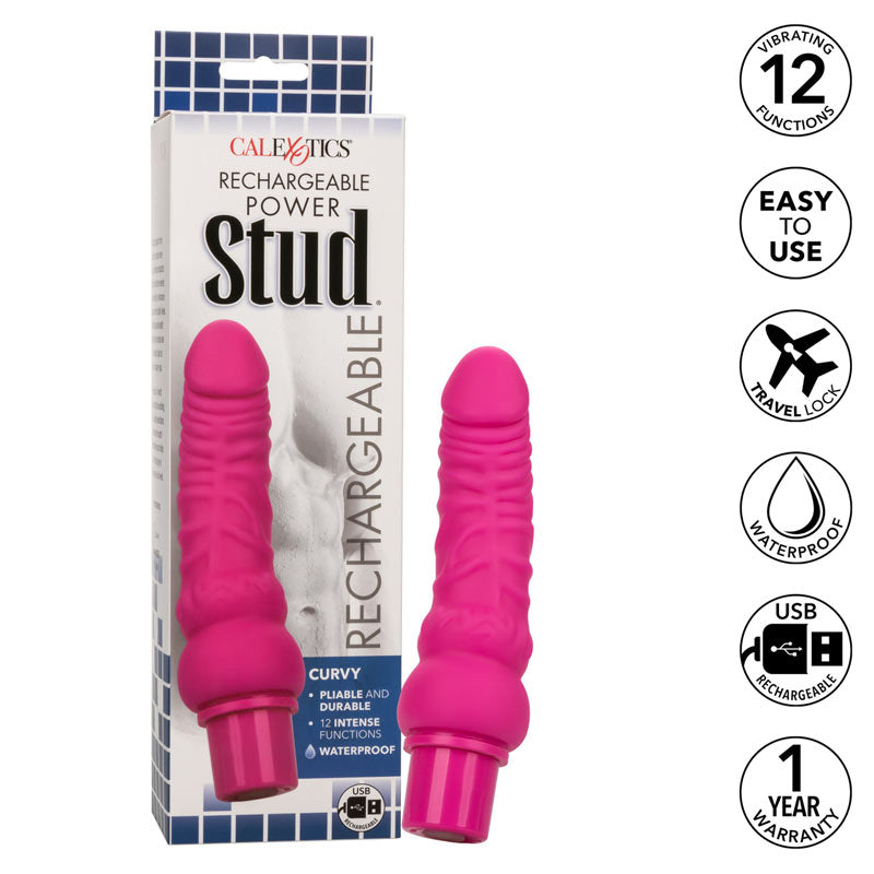 Rechargeable Power Stud Curvy