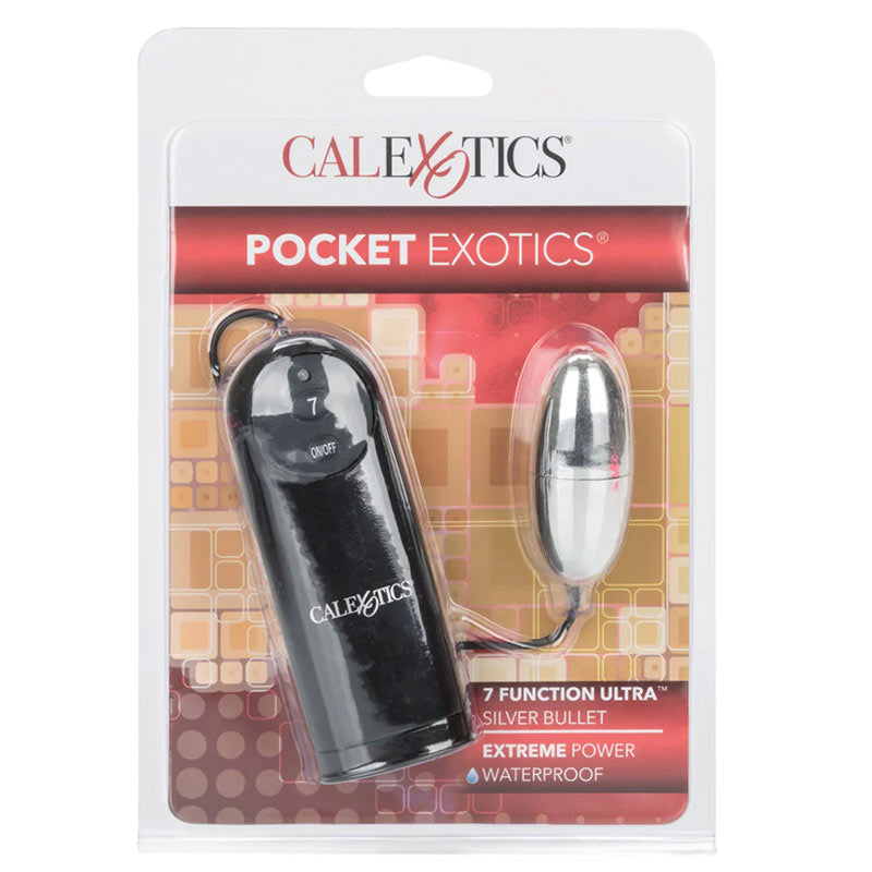 CalExotics Pocket Exotics Silver Bullet Vibe