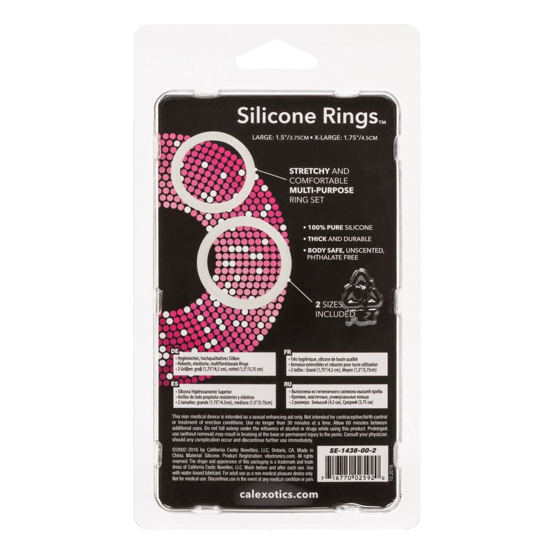 Silicone Rings Large XL