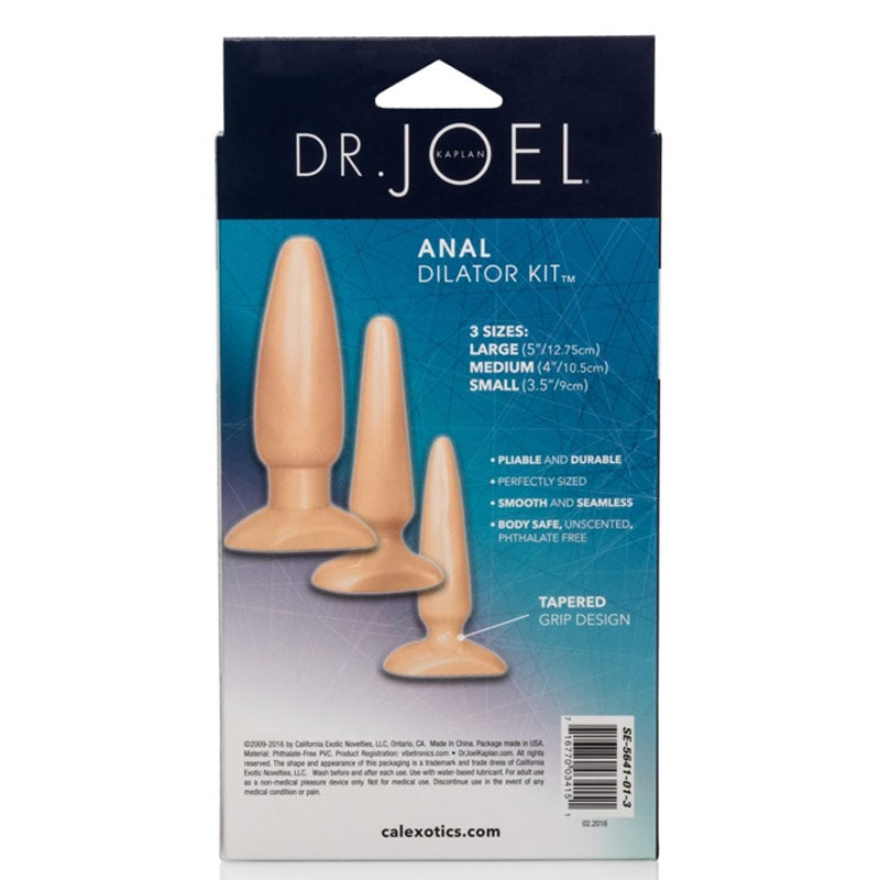 Anal Dilator Kit Dr Joel Kaplan