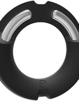 Kink - Silicone-Covered Metal Cock Ring - 50mm