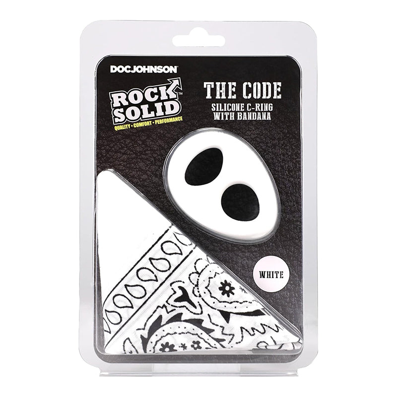 ROCK SOLID The Code Silicone C-Ring with Bandana