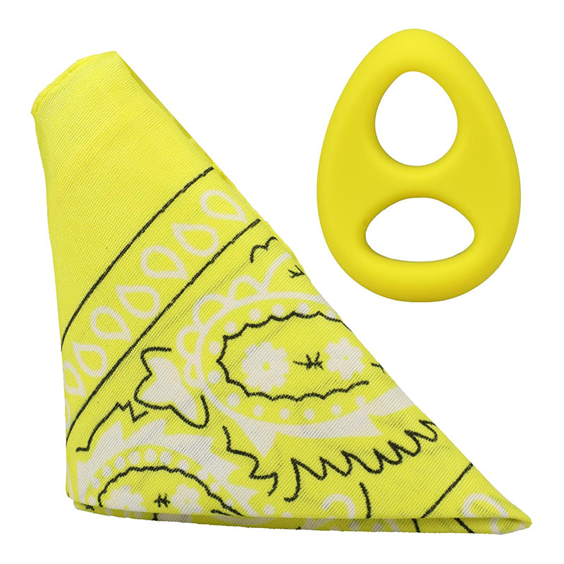 ROCK SOLID The Code Silicone C-Ring with Bandana