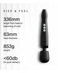 Doxy Die Cast Compact Cordless Wand Massager