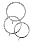 Solid Metal Scrotal Ring Set 3 Sizes