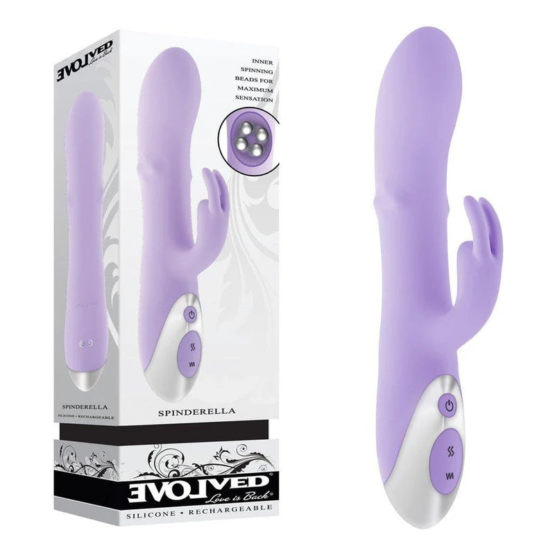 Evolved Novelties Spinderella Rabbit Vibrator