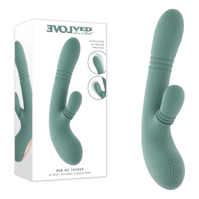 Evolved Novelties Rub Me Tender Rabbit Vibrator