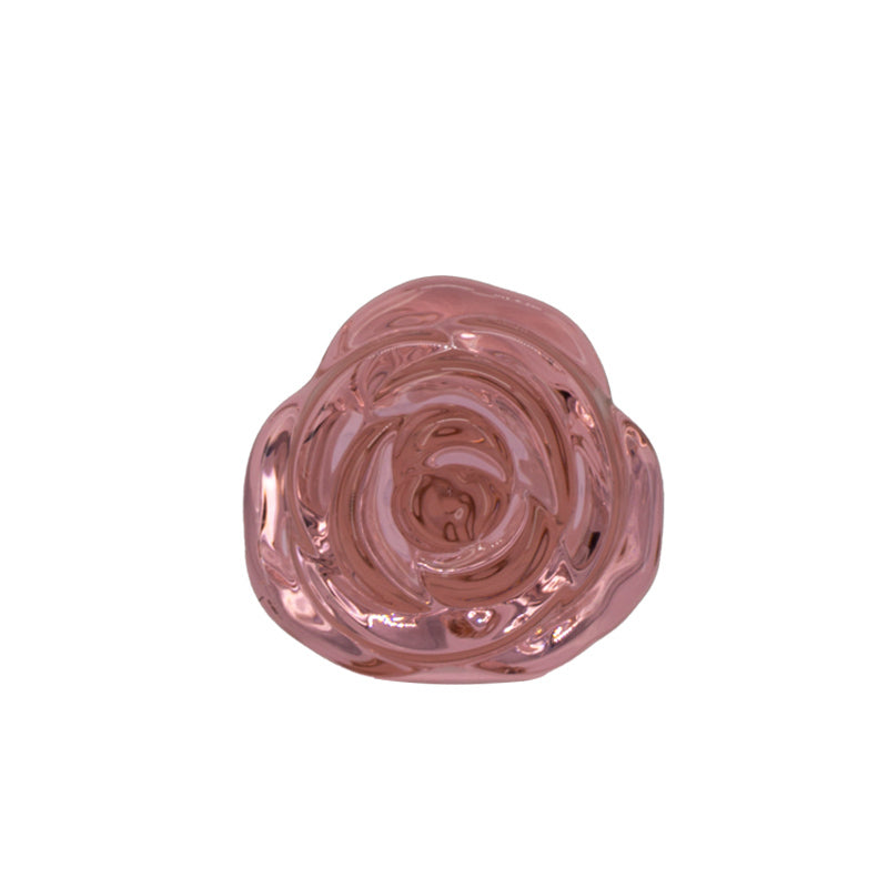 First Glass Rose Butt Plug