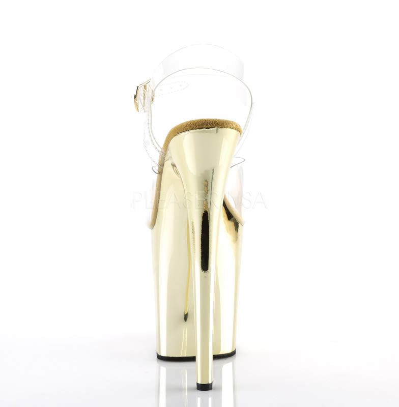 FLAMINGO-808 Chrome High Heel