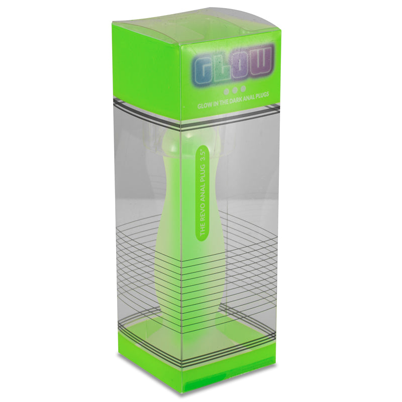 Glow Revo Silicone Glow-In-The-Dark Butt Plugs