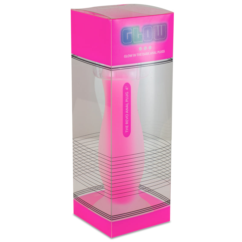 Glow Revo Silicone Glow-In-The-Dark Butt Plugs