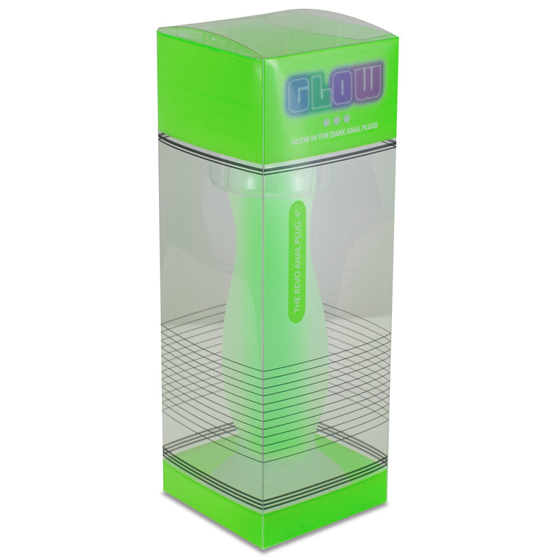 Glow Revo Silicone Glow-In-The-Dark Butt Plugs