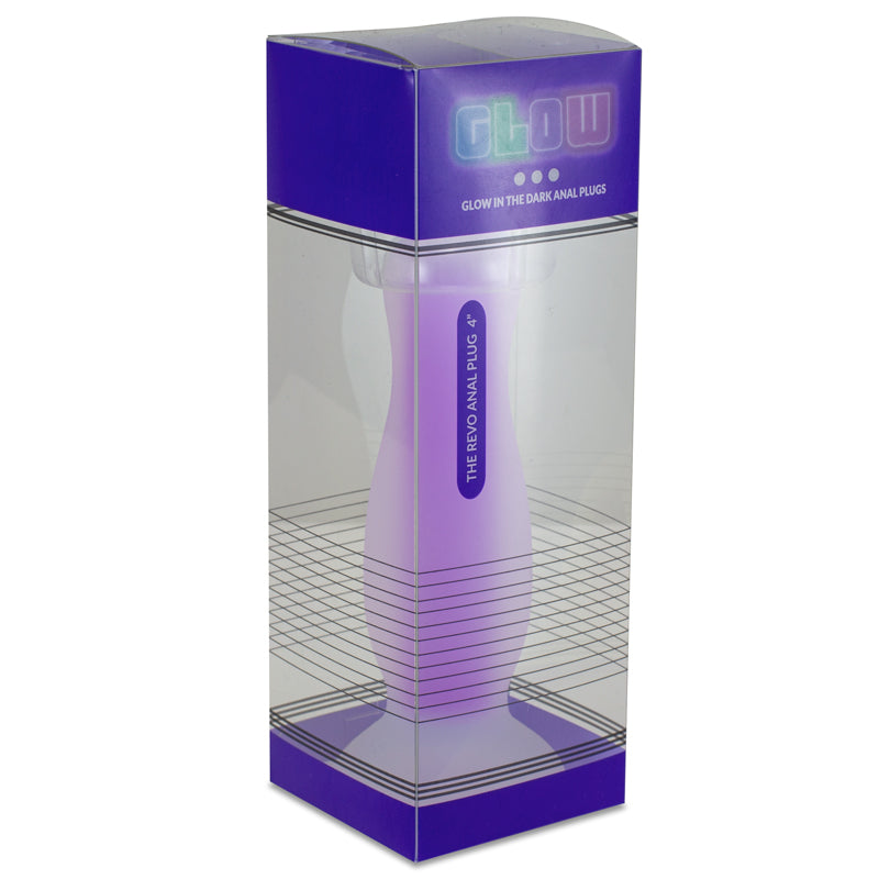 Glow Revo Silicone Glow-In-The-Dark Butt Plugs