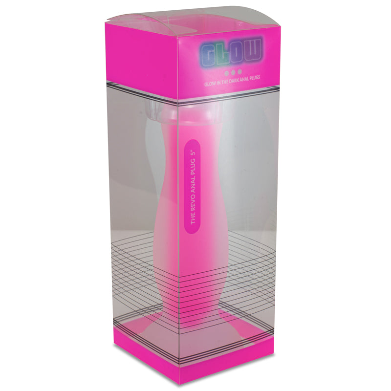 Glow Revo Silicone Glow-In-The-Dark Butt Plugs
