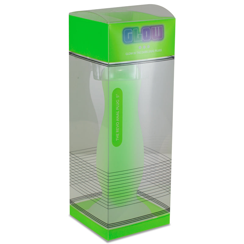 Glow Revo Silicone Glow-In-The-Dark Butt Plugs